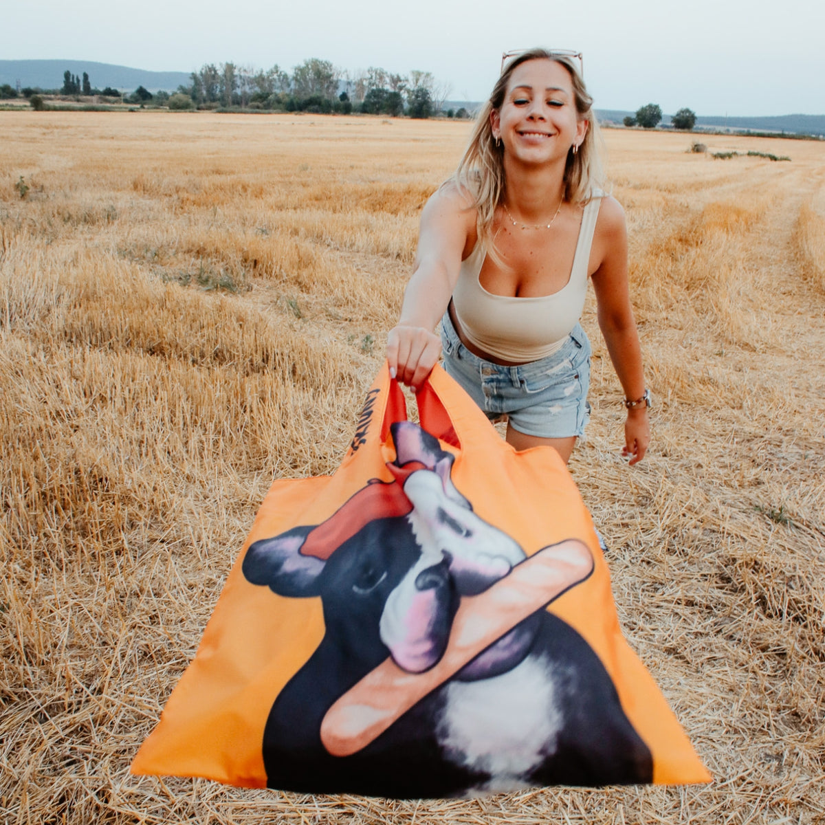 Frenchie Shopping Bag