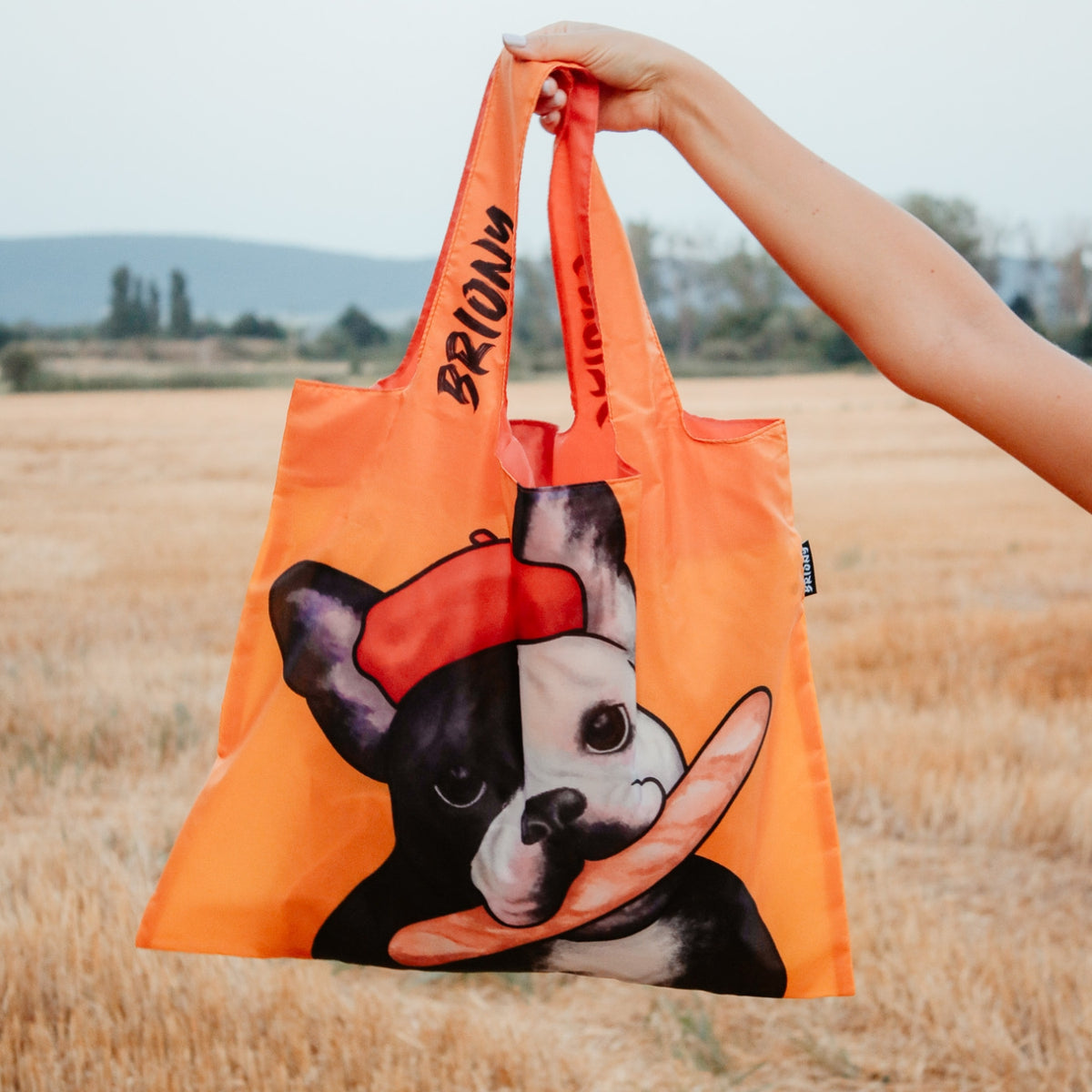 Frenchie Shopping Bag