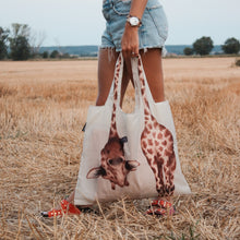 Kép betöltése a galériamegjelenítőbe: Hello Giraffe Shopping Bag