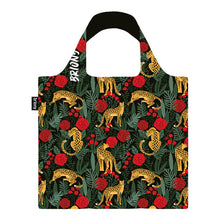Kép betöltése a galériamegjelenítőbe: Leopard & Roses Shopping Bag