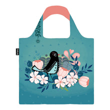 Kép betöltése a galériamegjelenítőbe: Floral Bird Shopping Bag x Rosehip