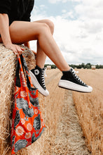 Kép betöltése a galériamegjelenítőbe: Orange Rooster Shopping Bag