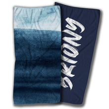 Kép betöltése a galériamegjelenítőbe: Deep Blue Horizon Beach Towel 180x90cm
