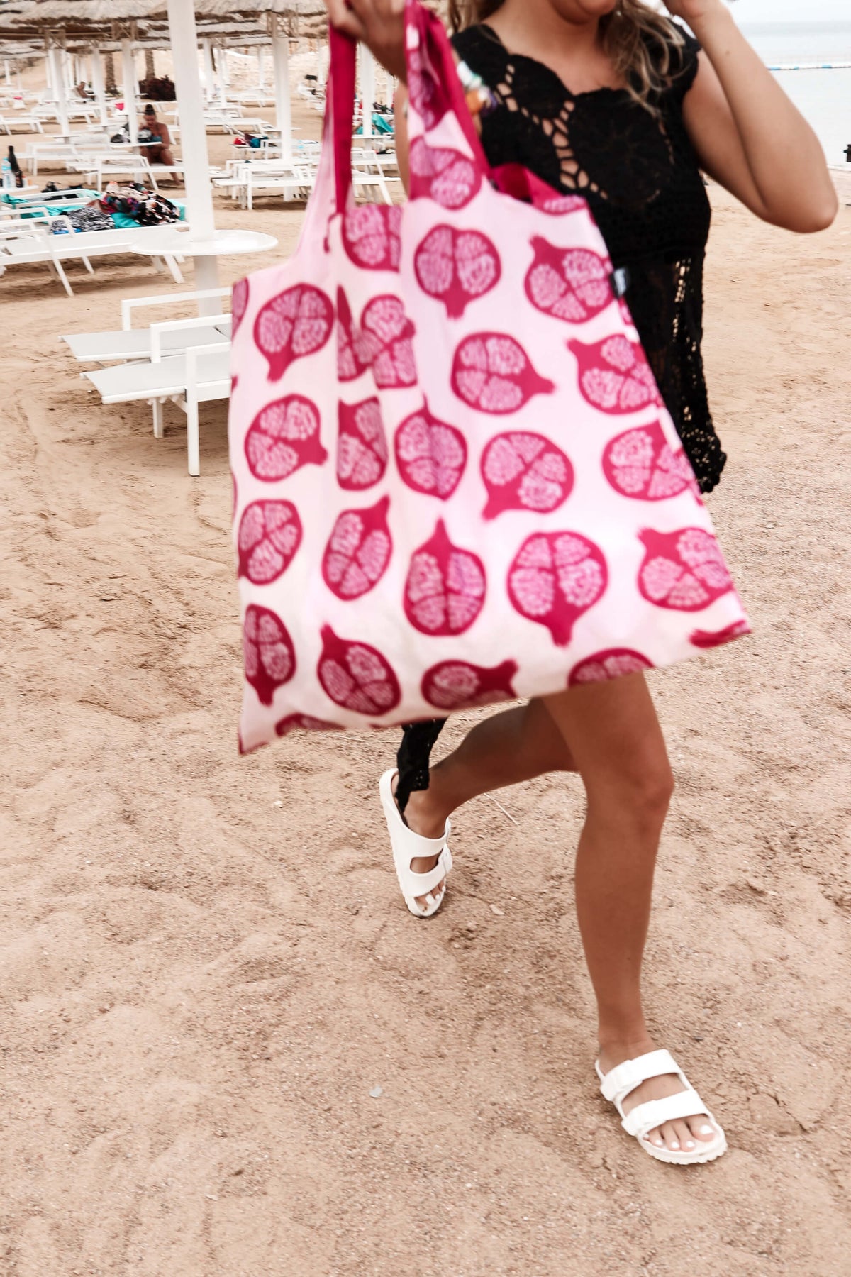 Pomegranate Shopping Bag
