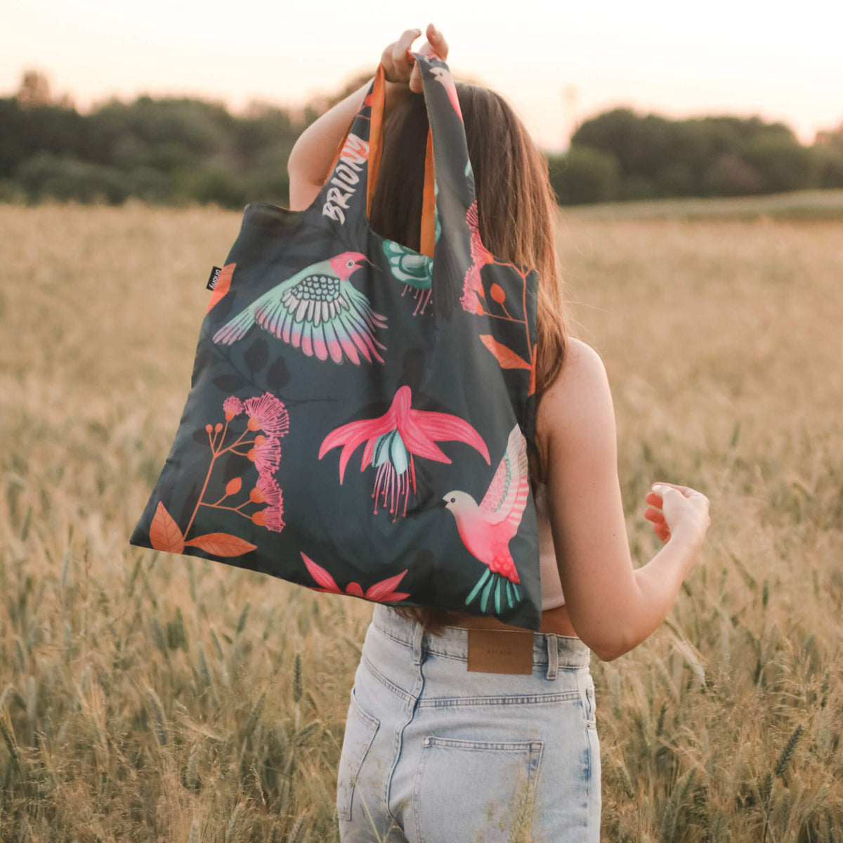 Hummingbird Shopping Bag
