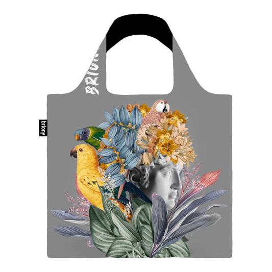 Statue & Birds Shopping Bag