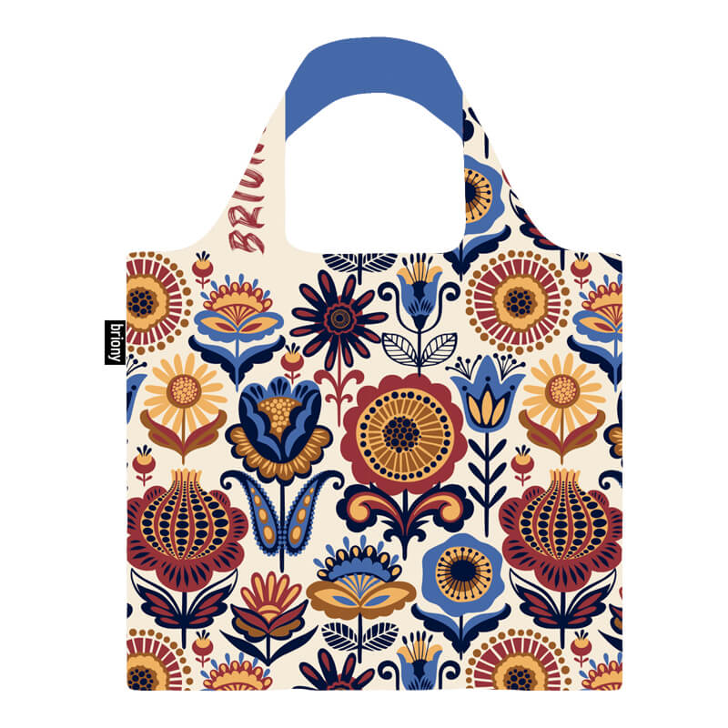 Folk Shopping Bag