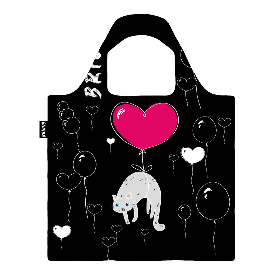 Flying Cat Shopping Bag